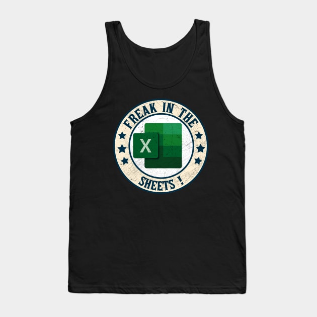 Freak In The Sheets Tank Top by rido public